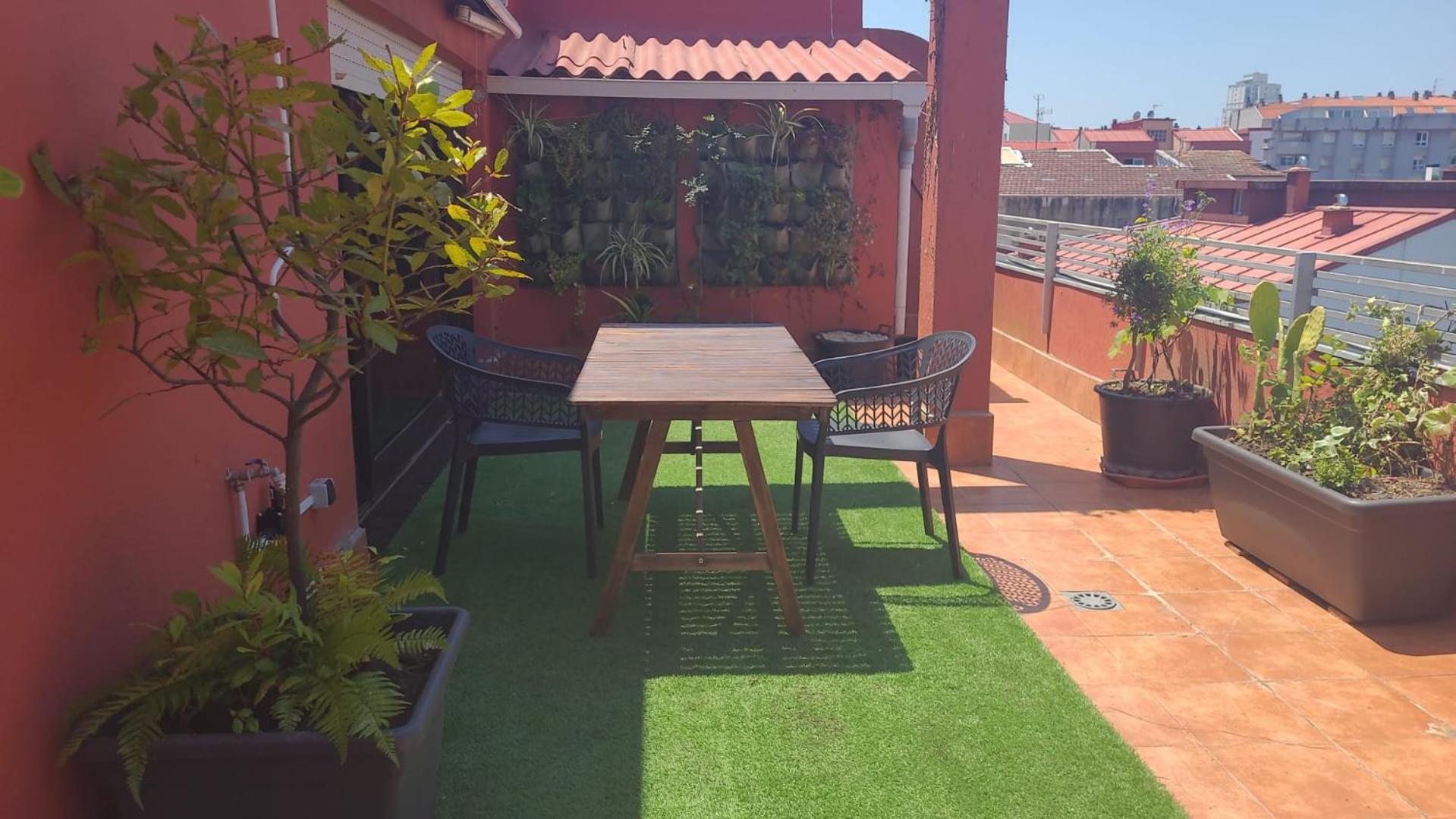Atico Con Terraza En El Corazon De